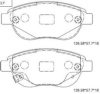 FIAT 68190118AA Brake Pad Set, disc brake